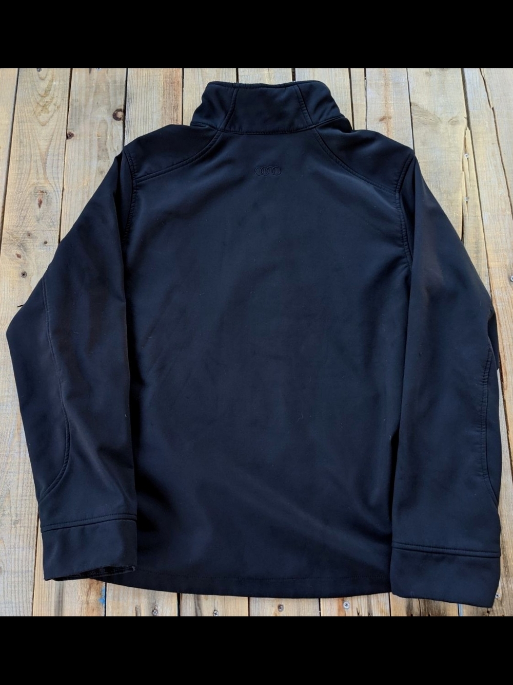 2000's Audi sport Spyder jackets women's size XL measurements 21 inches x 26 - Picture 4 of 5